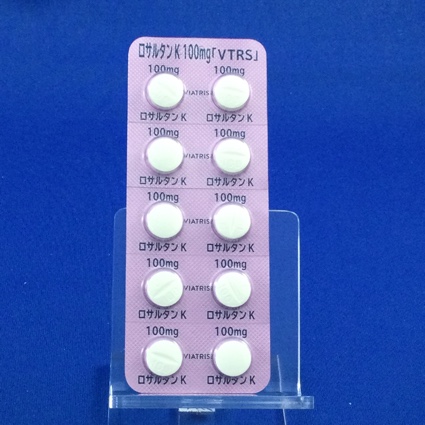 ロサルタンＫ錠１００ｍｇ「ＶＴＲＳ」