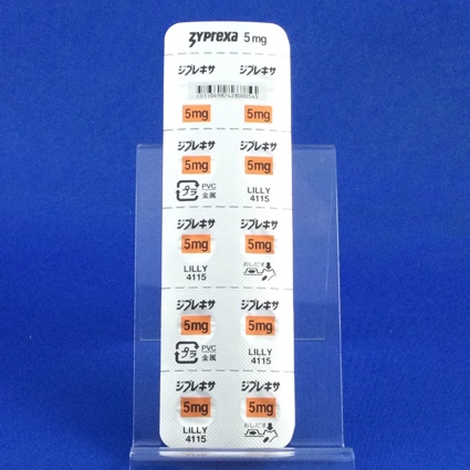 ジプレキサ錠５ｍｇ