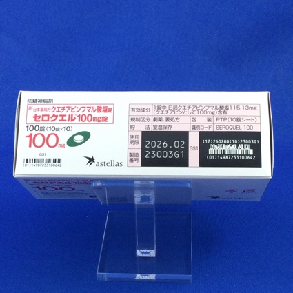 セロクエル１００ｍｇ錠