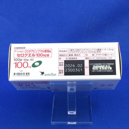セロクエル１００ｍｇ錠