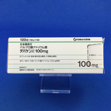 デパケン錠１００ｍｇ
