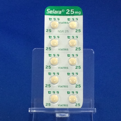 セララ錠２５ｍｇ