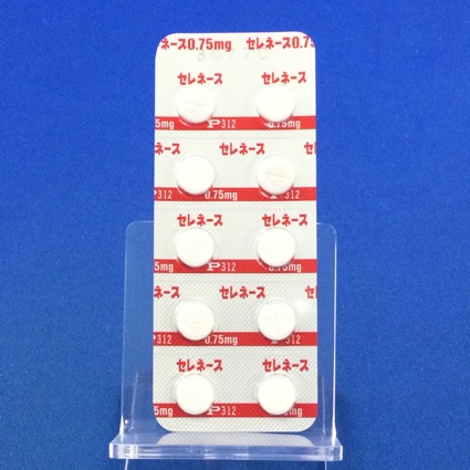 セレネース錠０．７５ｍｇ