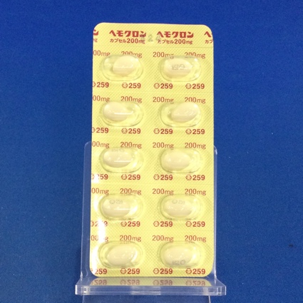 ヘモクロンカプセル２００ｍｇ
