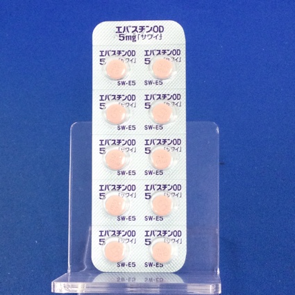 エバスチンＯＤ錠５ｍｇ「サワイ」