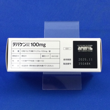 デパケン錠１００ｍｇ