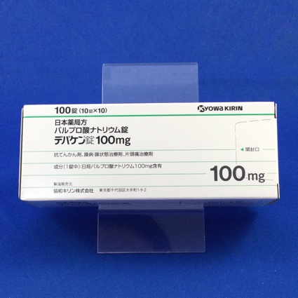 デパケン錠１００ｍｇ