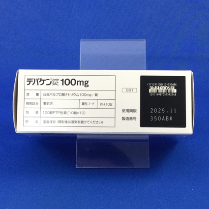デパケン錠１００ｍｇ