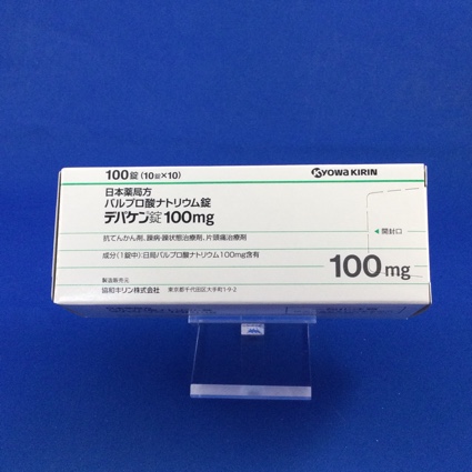 デパケン錠１００ｍｇ