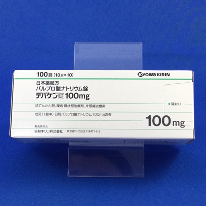 デパケン錠１００ｍｇ