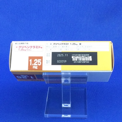 グリベンクラミド錠１．２５ｍｇ「ＮＩＧ」