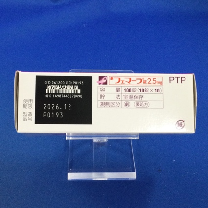 フェマーラ錠２．５ｍｇ