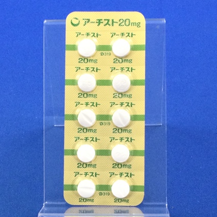 アーチスト錠２０ｍｇ