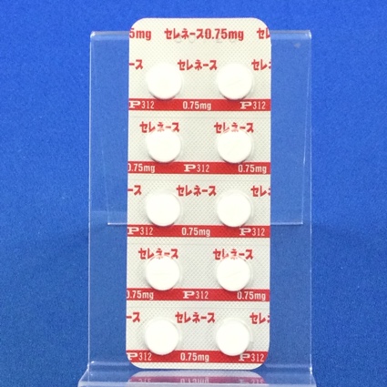 セレネース錠０．７５ｍｇ