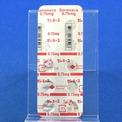 セレネース錠０．７５ｍｇ