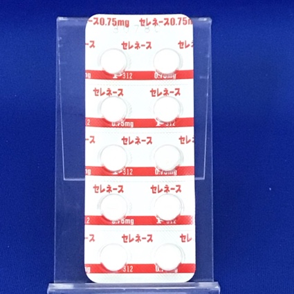セレネース錠０．７５ｍｇ