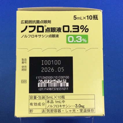 ノフロ点眼液０．３％