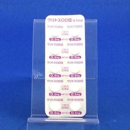 ウリトスＯＤ錠０．１ｍｇ