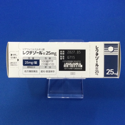 レクチゾール錠２５ｍｇ