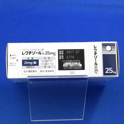 レクチゾール錠２５ｍｇ