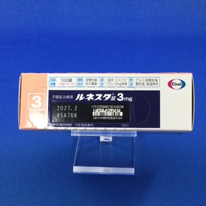 ルネスタ錠３ｍｇ