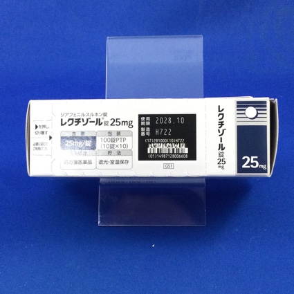 レクチゾール錠２５ｍｇ
