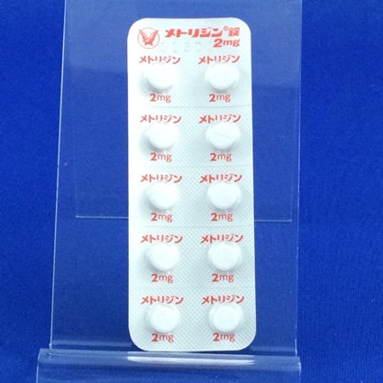 メトリジン錠２ｍｇ