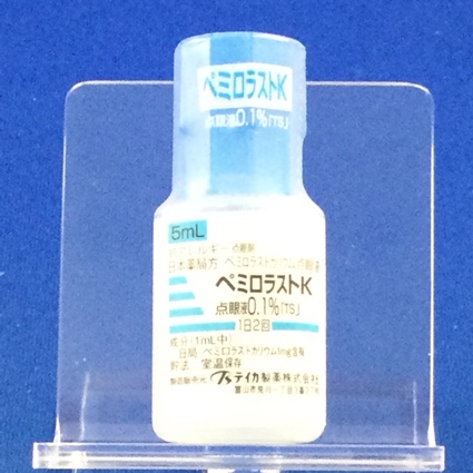 ペミロラストＫ点眼液０．１％「ＴＳ」
