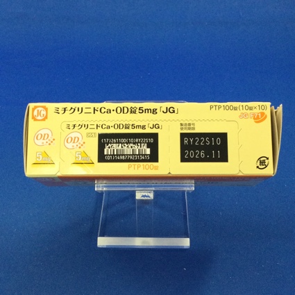 ミチグリニドＣａ・ＯＤ錠５ｍｇ「ＪＧ」