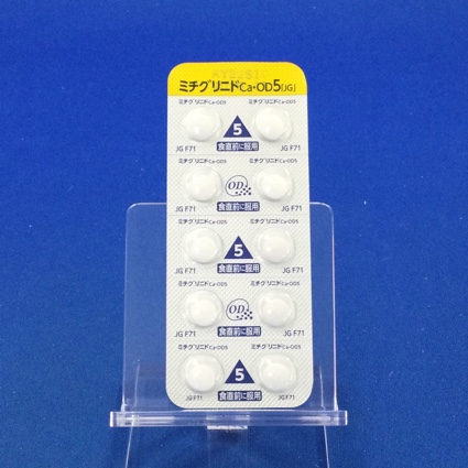 ミチグリニドＣａ・ＯＤ錠５ｍｇ「ＪＧ」
