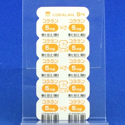 コララン錠５ｍｇ