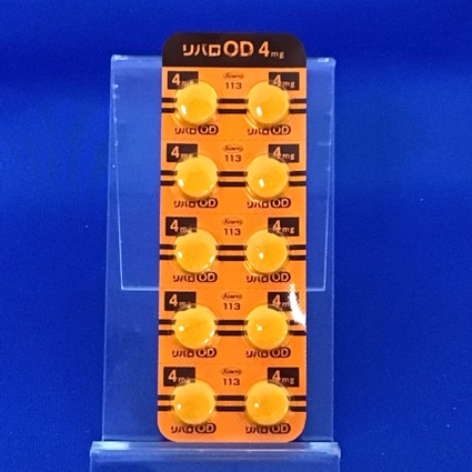 リバロＯＤ錠４ｍｇ
