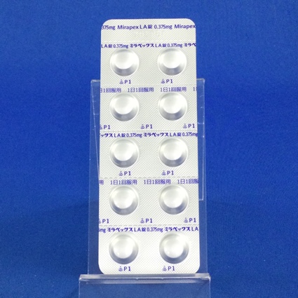 ミラペックスＬＡ錠０．３７５ｍｇ
