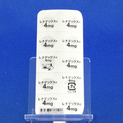 レナデックス錠４ｍｇ