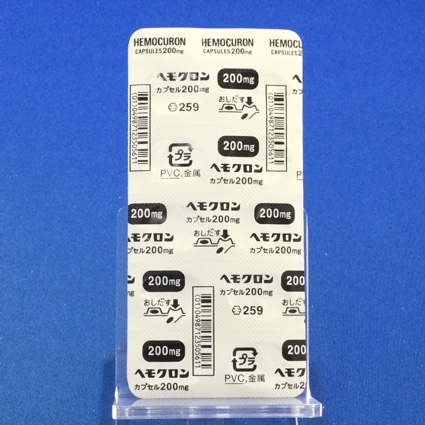 ヘモクロンカプセル２００ｍｇ