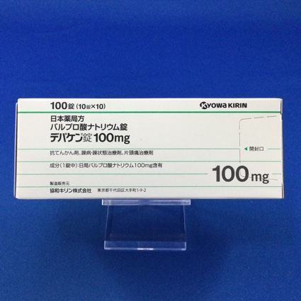 デパケン錠１００ｍｇ