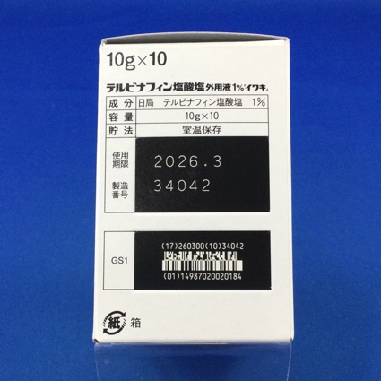 テルビナフィン塩酸塩外用液１％「イワキ」