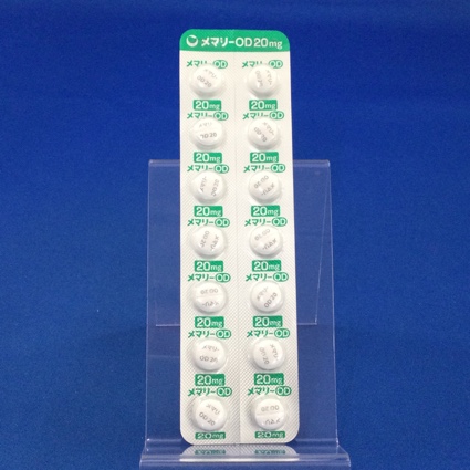 メマリーＯＤ錠２０ｍｇ
