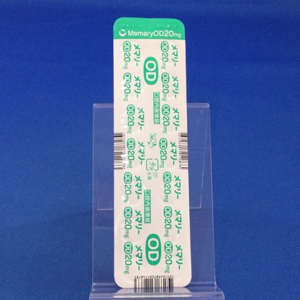 メマリーＯＤ錠２０ｍｇ