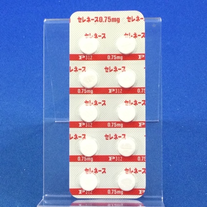 セレネース錠０．７５ｍｇ