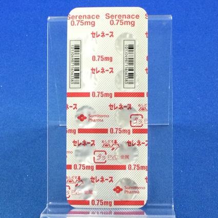 セレネース錠０．７５ｍｇ