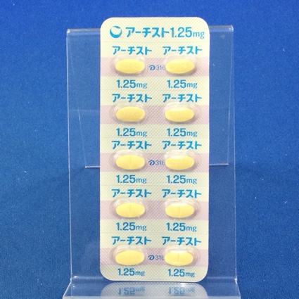 アーチスト錠１．２５ｍｇ