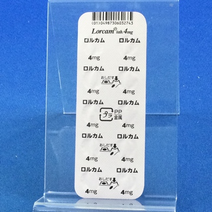ロルカム錠４ｍｇ