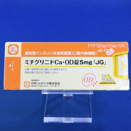 ミチグリニドCa・OD錠5mg「JG」
