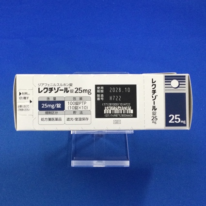 レクチゾール錠２５ｍｇ
