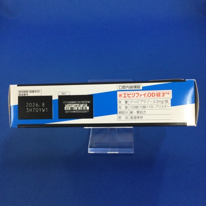 エビリファイＯＤ錠３ｍｇ