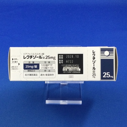 レクチゾール錠２５ｍｇ
