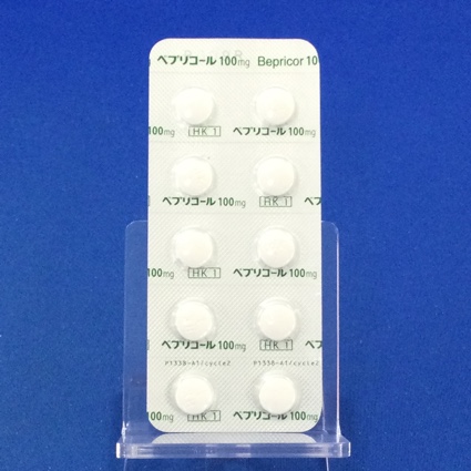 ベプリコール錠１００ｍｇ