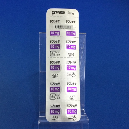 ジプレキサ錠１０ｍｇ