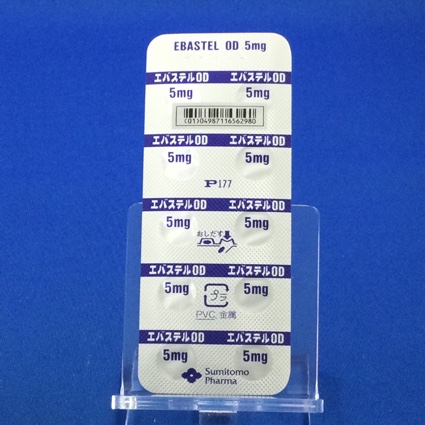 エバステルＯＤ錠５ｍｇ